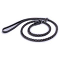 40'' BRAIDED LEATHER LEAD, LARGE