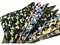 BANDANA CAMOUFLAGE SCARF FOR DOGS, 72 UNITS IN BAG
