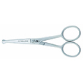 ROSELINE SCISSORS - STAINLESS STEEL 4 1/2'', ROUND TIP - CURVED